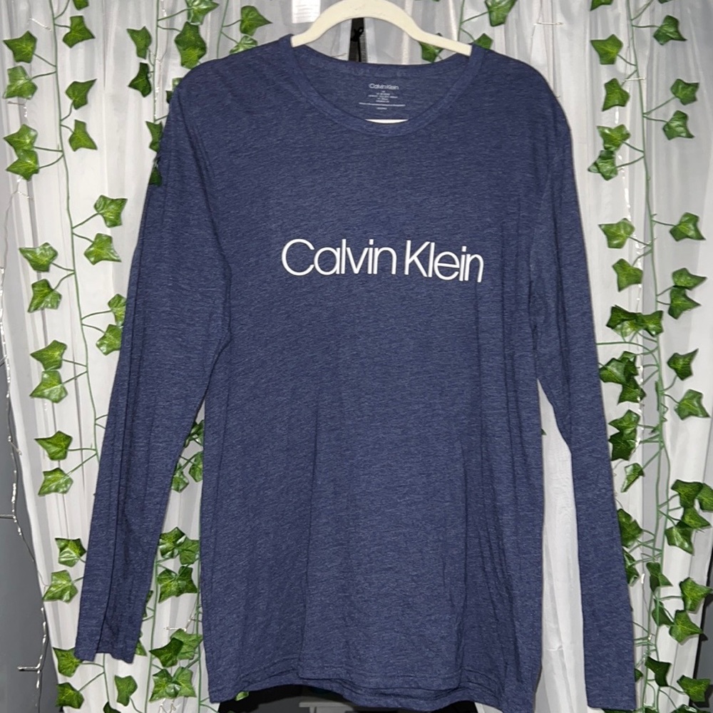 Blue Calvin Klein Shirt